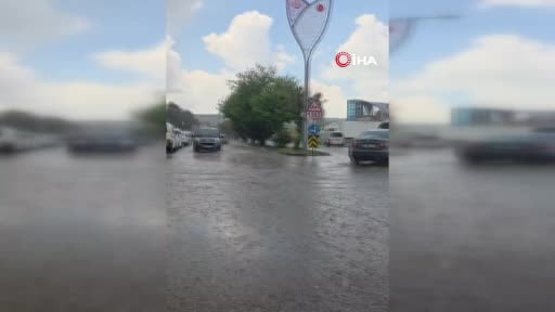 Ankara'da sağanak etkili oldu