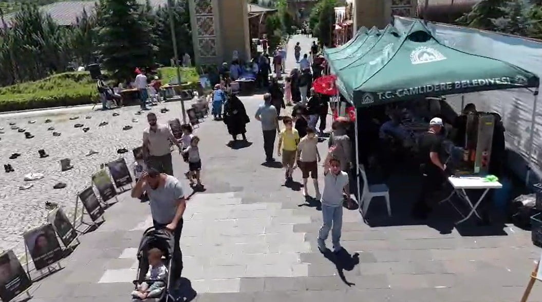 ANKARA’NIN ÇAMLIDERE İLÇESİNDE GAZZE İÇİN YARDIM SERGİSİ VE FARKINDALIK PROGRAMI...
