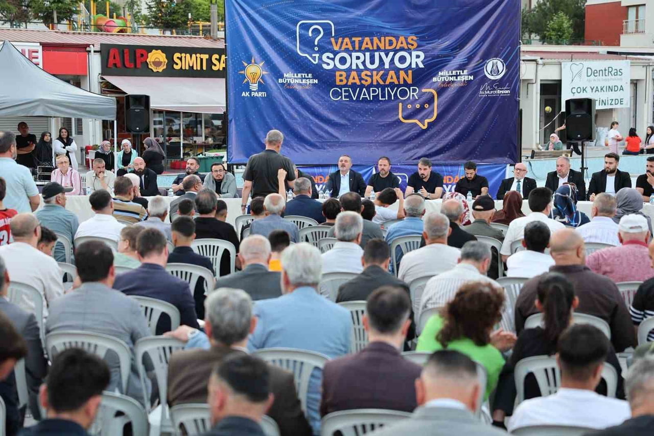 ANKARA SİNCAN BELEDİYE BAŞKANI MURAT ERCAN, VATANDAŞLARLA DOĞRUDAN İLETİŞİM KURMAYI ESAS ALAN...