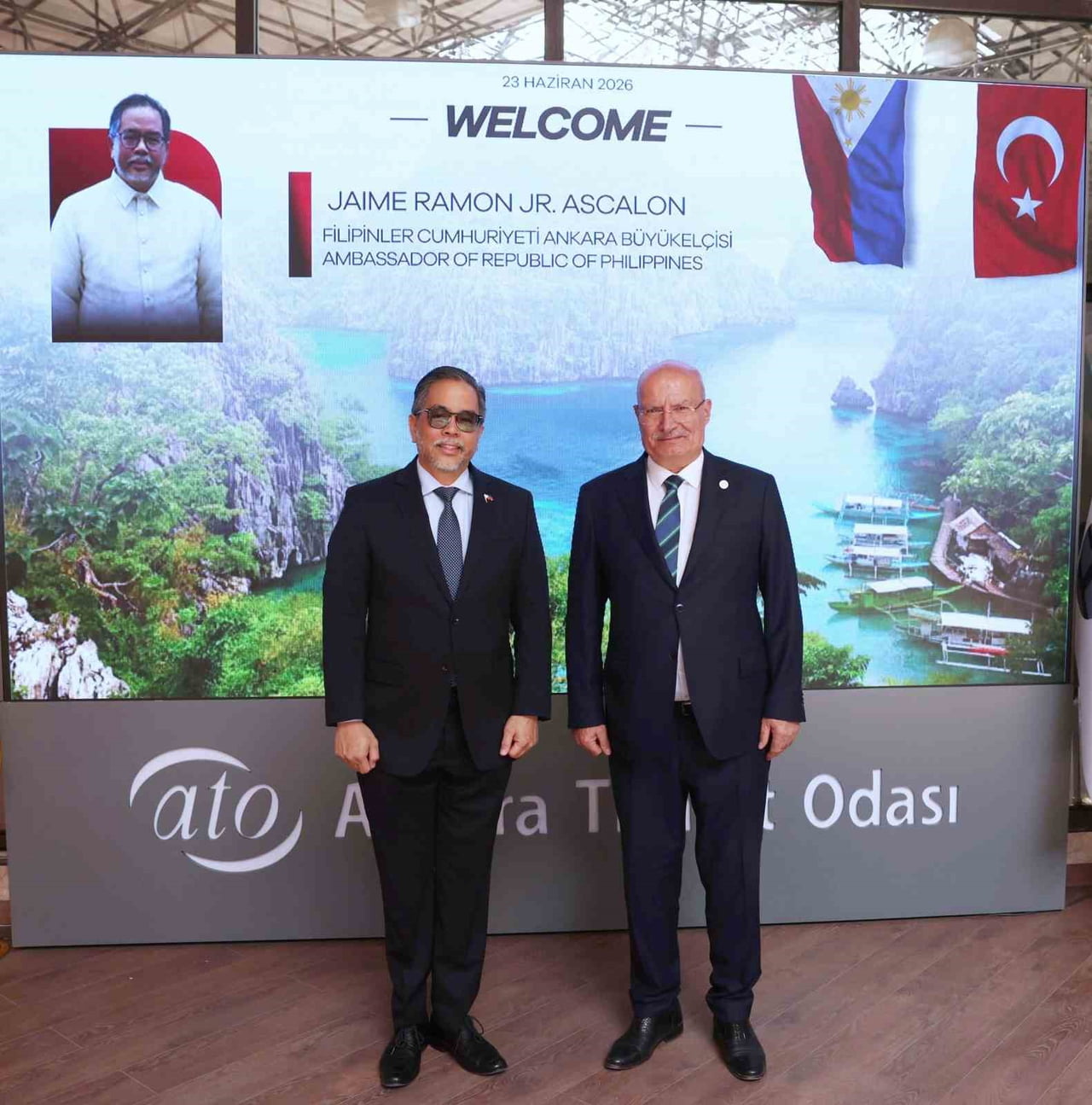 ANKARA TİCARET ODASI (ATO) YÖNETİM KURULU BAŞKANI GÜRSEL BARAN, "ÜLKEMİZDEN FİLİPİNLER’E 166...