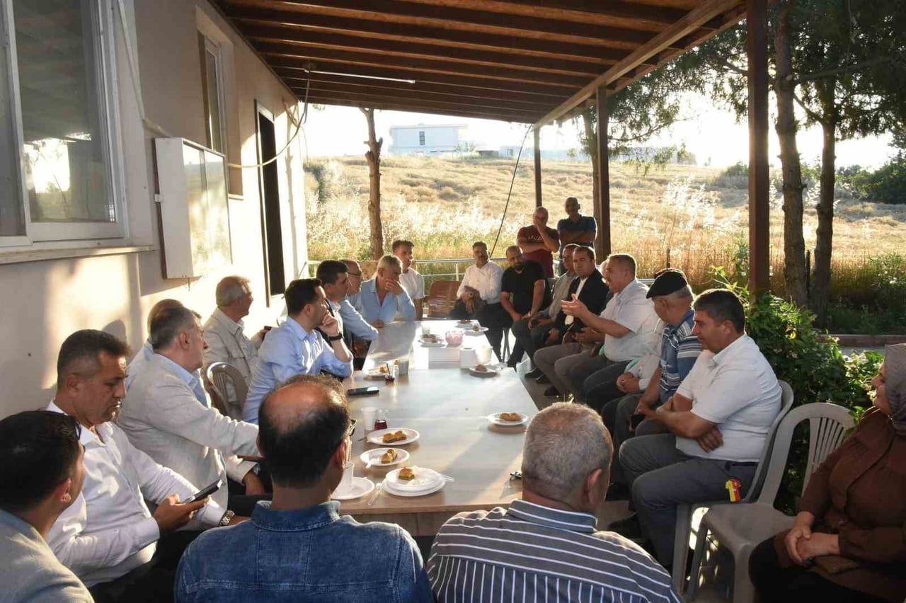 ANTAKYA BELEDİYE BAŞKANI İBRAHİM NACİ YAPAR, ÜZÜMDALI MAHALLESİ’NDE AVSUYU, BOHŞİN, GÖKÇEGÖZ...