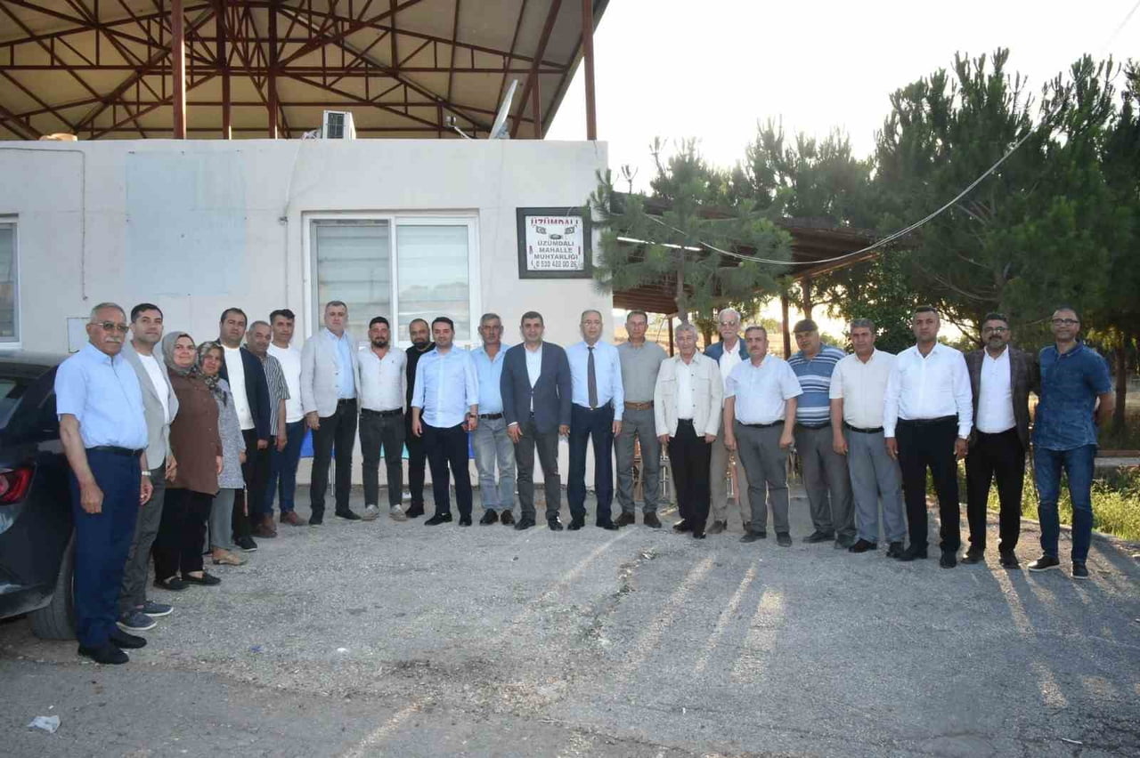 ANTAKYA BELEDİYE BAŞKANI İBRAHİM NACİ YAPAR, ÜZÜMDALI MAHALLESİ’NDE AVSUYU, BOHŞİN, GÖKÇEGÖZ...