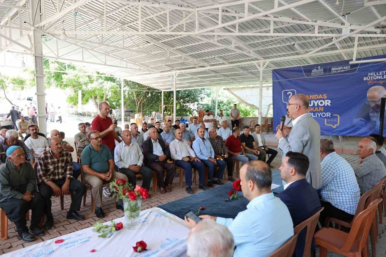 ANTAKYA BELEDİYE BAŞKANI İBRAHİM NACİ YAPAR, YAYLACIK MAHALLESİ’NDE MAHALLE SAKİNLERİYLE BİR ARAYA...