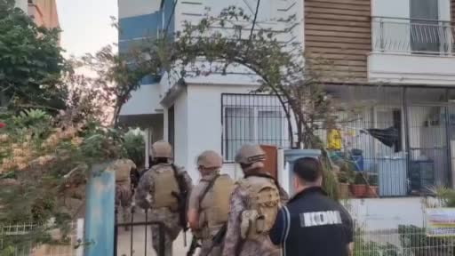 Antalya'da silahlı suç örgütü operasyonunda 33 tutuklama