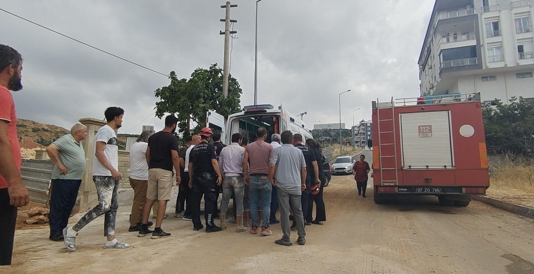 ANTALYA'NIN KEPEZ İLÇESİNDE YAPIMI DEVAM EDEN BİR İNŞAATTA MEYDANA GELEN İŞ KAZASINDA, MÜTAAHİT...