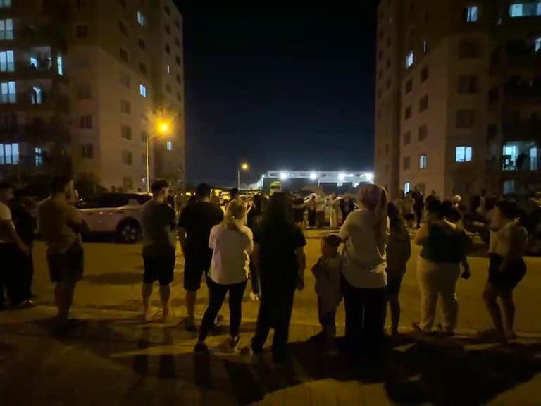 ANTALYA'NIN SERİK İLÇESİNDE 583 KONUTLU SİTEDE, AİDAT VE HİZMET PROTESTOLARININ HEDEFİNDEKİ SİTE...