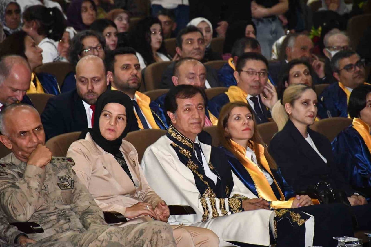 ARDAHAN ÜNİVERSİTESİ MEZUNİYET TÖRENİ. (OLGUN YILDIZ/ARDAHAN-İHA)