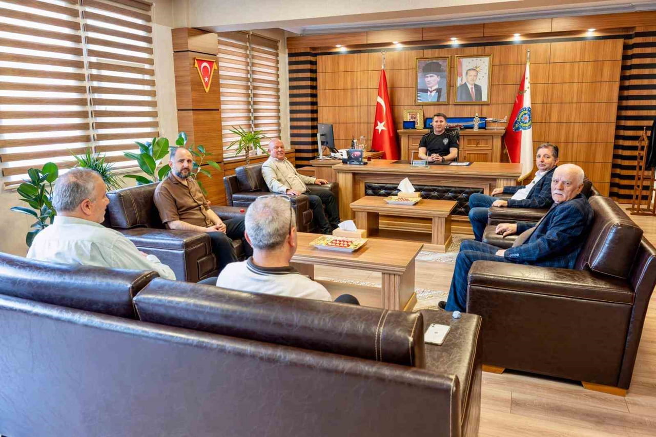 ASKF BAŞKANI TOSUN’DAN EMNİYET MÜDÜRÜ ÇAĞLAR’A ANLAMLI BULUŞMA