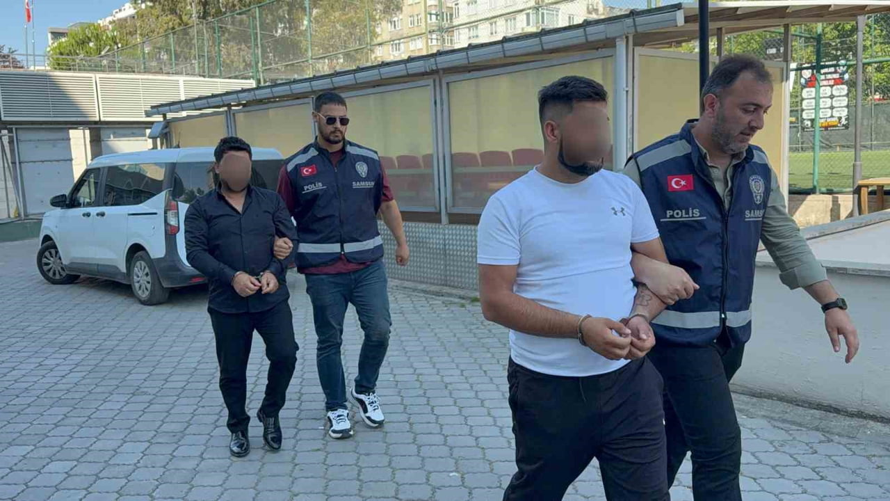 ATAKUM İLÇE EMNİYET MÜDÜRLÜĞÜ SUÇ ÖNLEME VE SORUŞTURMA BÜRO AMİRLİĞİ EKİPLERİ TARAFINDAN GÖZALTINA...