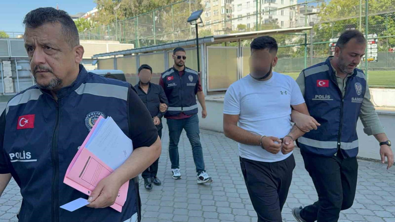 ATAKUM İLÇE EMNİYET MÜDÜRLÜĞÜ SUÇ ÖNLEME VE SORUŞTURMA BÜRO AMİRLİĞİ EKİPLERİ TARAFINDAN GÖZALTINA...