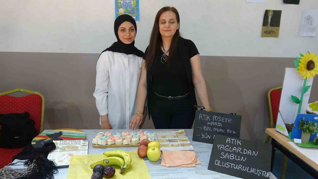 ATIK MALZEMELER YENİDEN HAYAT BULDU