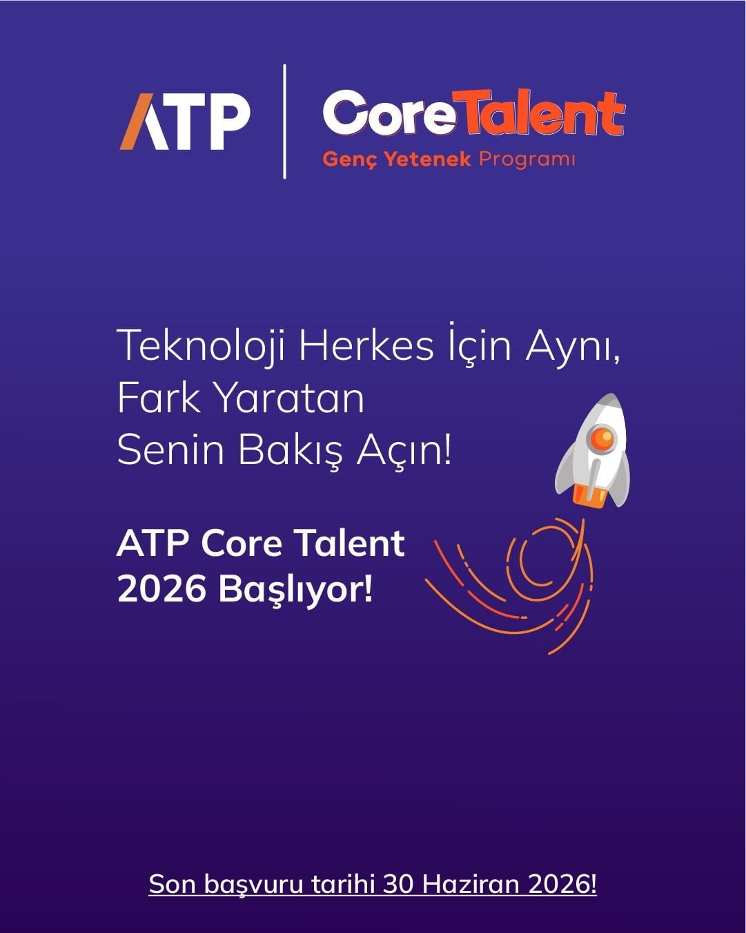 ATP CORE TALENT 2026 BAŞLIYOR