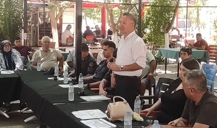 AYDIN'IN DİDİM İLÇESİ FEVZİPAŞA MAHALLESİ’NDE ÜRETİCİLERE YÖNELİK BİLGİLENDİRME TOPLANTISI...