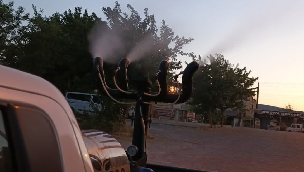 AYDIN'IN GERMENCİK İLÇESİNDE BELEDİYE EKİPLERİ, SİVRİSİNEK VE HAŞERELERLE MÜCADELE ÇALIŞMALARI...