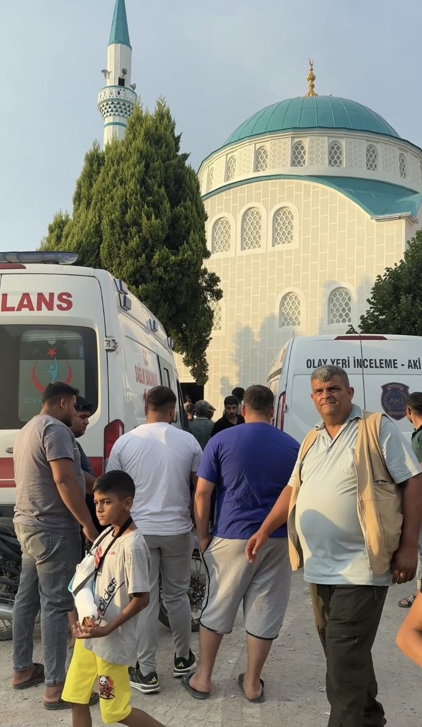 AYDIN'IN İNCİRLİOVA İLÇESİNDE YAPIMI DEVAM EDEN CAMİ İNŞAATINDA MEYDANA GELEN İŞ KAZASINDA 1 İŞÇİ...