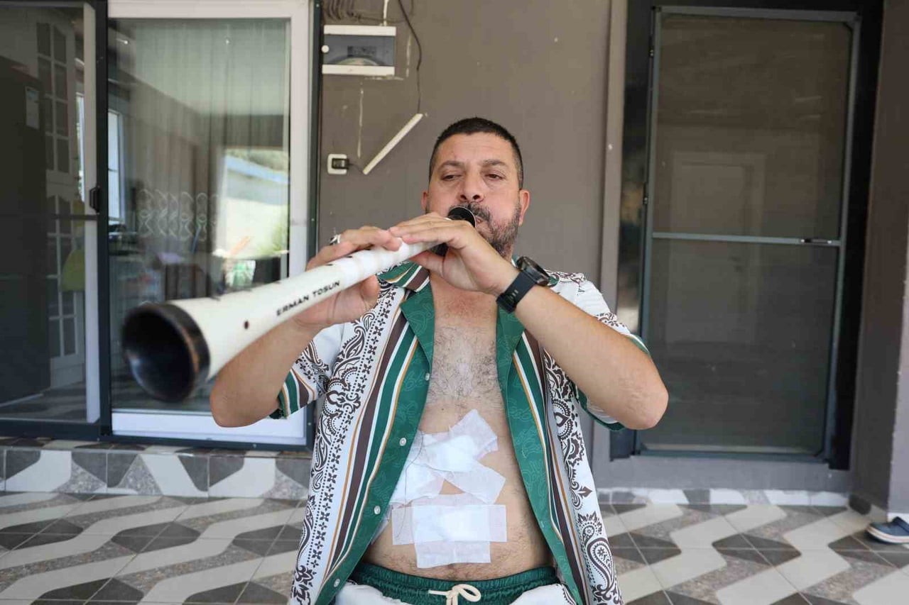 AYDIN'IN SEVİLEN ZURNA MÜZİSYENLERİNDEN ERMAN TOSUN, SAFRA KESESİ TAŞLARI NEDENİYLE GEÇİRDİĞİ...