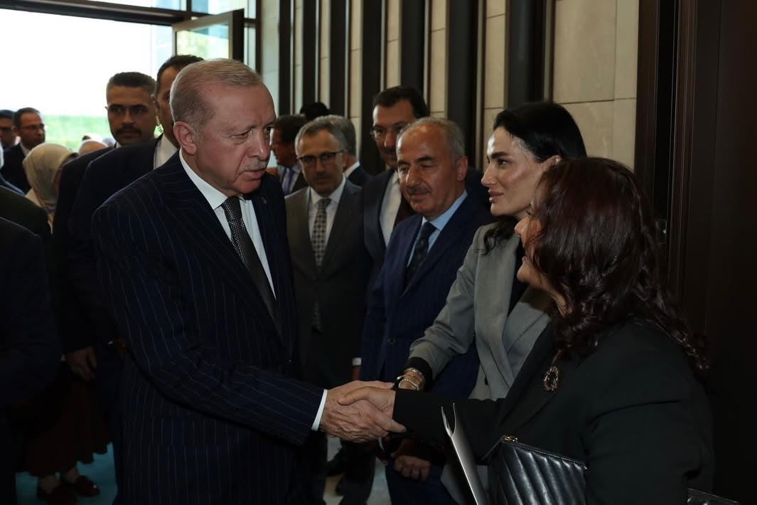 AYDIN BÜYÜKŞEHİR BELEDİYE BAŞKANI ÖZLEM ÇERÇİOĞLU, CUMHURBAŞKANI VE AK PARTİ GENEL BAŞKANI RECEP...