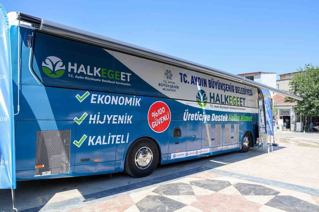AYDIN BÜYÜKŞEHİR BELEDİYE BAŞKANI ÖZLEM ÇERÇİOĞLU’NUN ÖNCÜLÜĞÜNDE SÜRDÜRÜLEN HALK EGE ET PROJESİ...