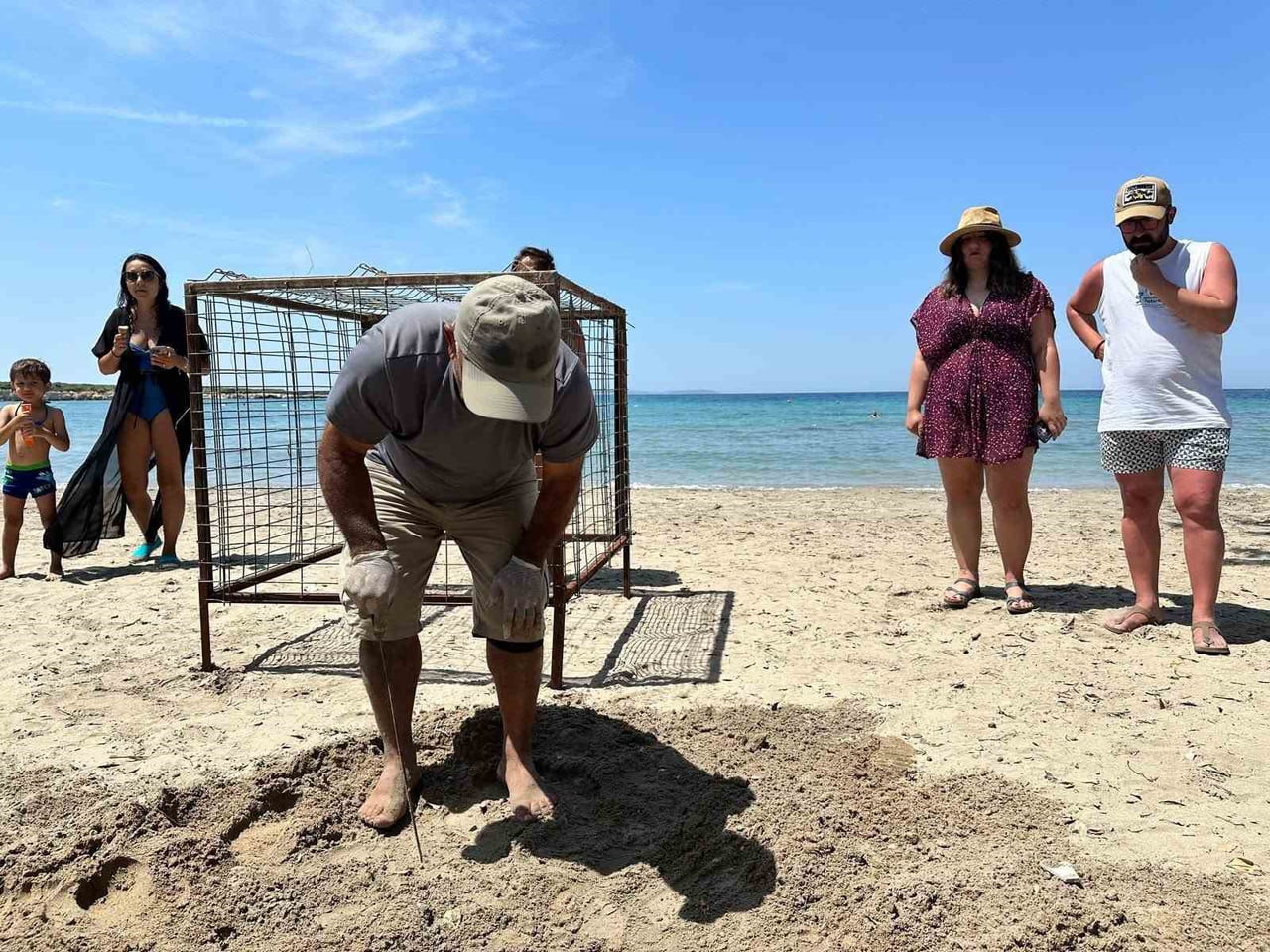 AYDIN’DA YILIN İLK CARETTA CARETTA YUVASI TESPİT EDİLDİ