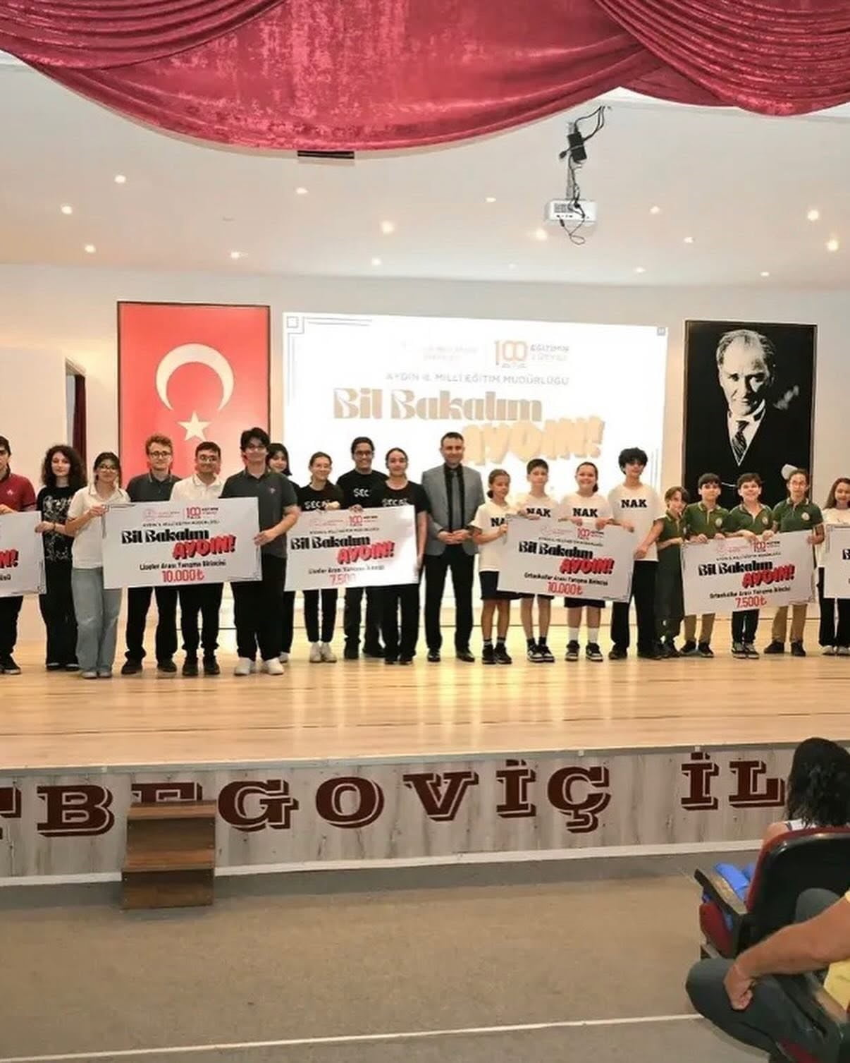 AYDIN GENELİNDE 43 LİSENİN KATILDIĞI “BİL BAKALIM AYDIN” ÖDÜLLÜ BİLİM VE KÜLTÜR YARIŞMASINDA AYDIN...