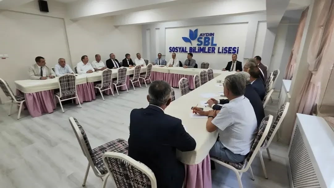 AYDIN İL MİLLİ EĞİTİM MÜDÜRÜ MEHMET YİĞİT BAŞKANLIĞINDA İLÇE MİLLİ EĞİTİM MÜDÜRLERİNİN KATILIMIYLA...