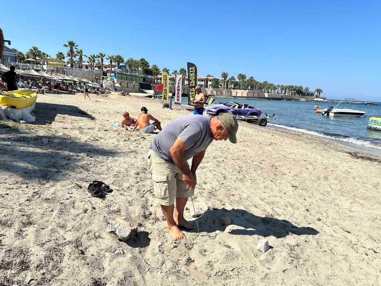 AYDIN’IN DİDİM İLÇESİNDE CARETTA CARETTALARIN BU SEZONKİ İKİNCİ YUVASI DA TESPİT EDİLİRKEN...