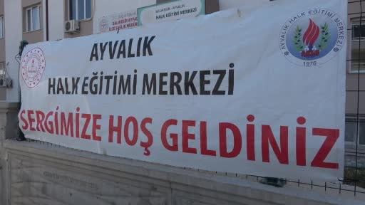 Ayvalık’ta emek ve azmin buluştuğu AHEM sergisine yoğun ilgi