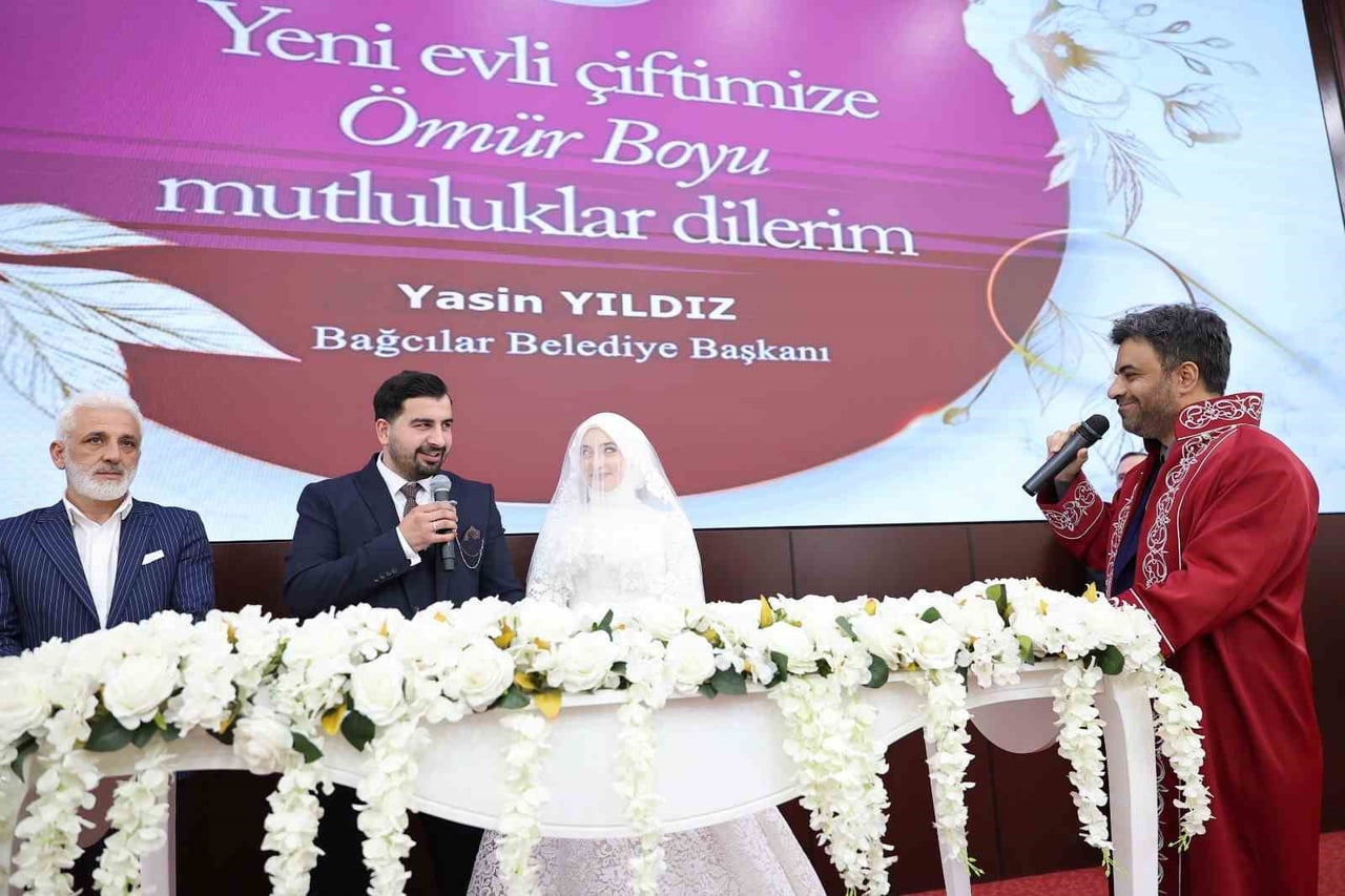 BAĞCILAR’DA EVLİLİK GÜNLERİNİ ÖZEL BİR TARİHLE TAÇLANDIRMAK VE UNUTULMAZ KILMAK İSTEYEN ÇİFTLER...