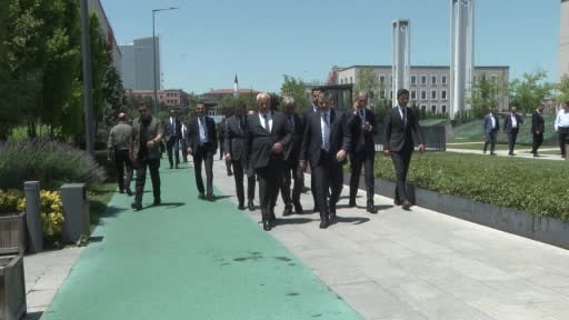 Bakan Çiftçi, Filistin İçişleri Bakanı Ziyad Hab El Rih ile görüştü
