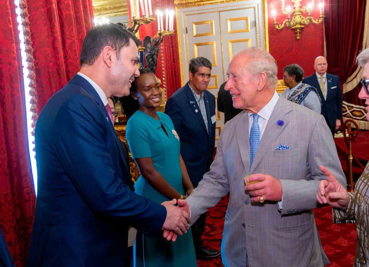 BAKAN KURUM, İNGİLTERE KRALI CHARLES’IN EV SAHİPLİĞİNDE DÜZENLENEN RESEPSİYONA KATILDI