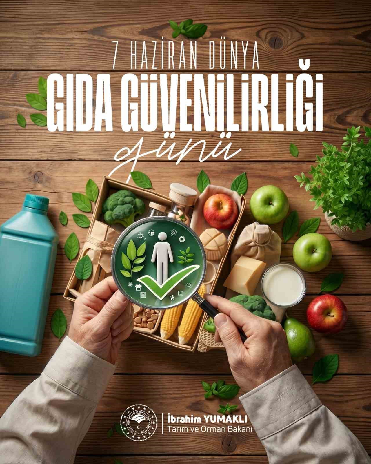 BAKAN YUMAKLI, SOSYAL MEDYA HESABINDAN PAYLAŞIM YAPTI