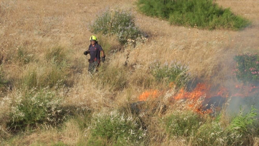 BALIKESİR'DE İTFAİYE HAFTA SONU 192 OLAYA MÜDAHALE ETTİ