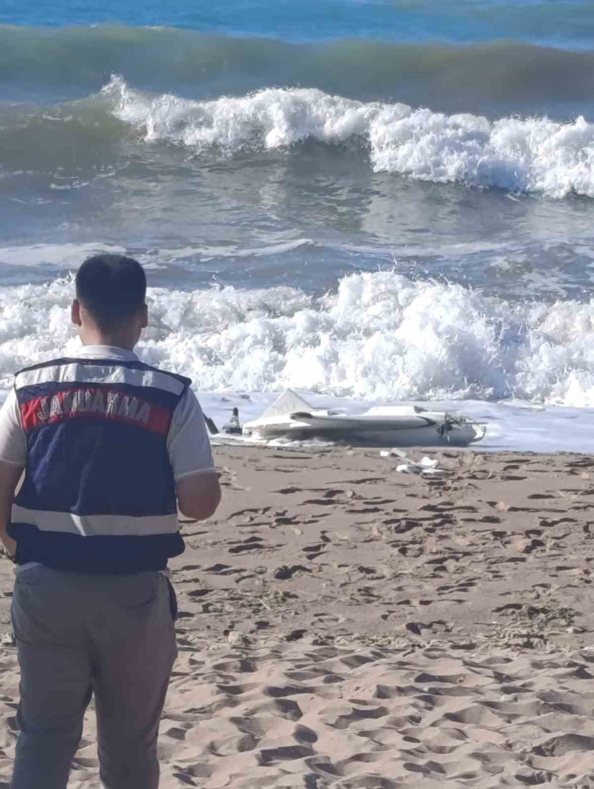 BARTIN-KASTAMONU SINIRINDA YER ALAN KAPISUYU PLAJI'NDA SİLAHLI İNSANSIZ HAVA ARACI BULUNDU