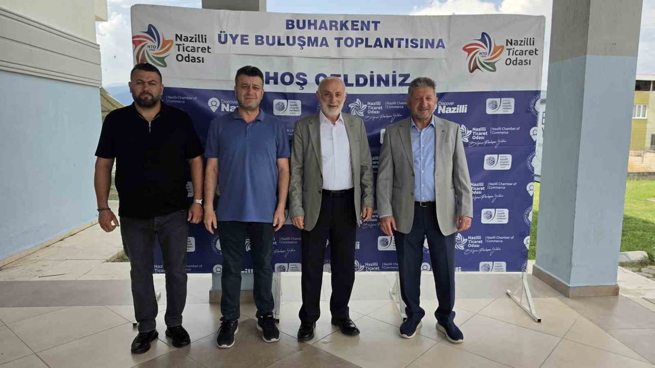 BAŞKAN ARSLAN, BUHARKENT'TE ODA ÜYELERİ İLE BULUŞTU