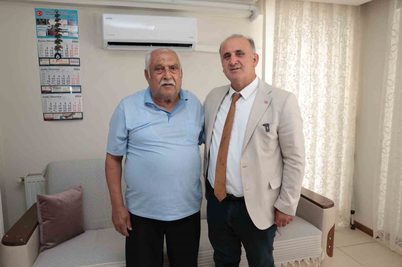 BAŞKAN KAYA, ŞEHİT BABALARINI UNUTMADI
