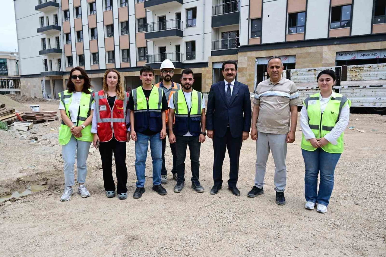 BAŞKAN TAŞKIN REZERV ALINANDA İNCELEMEDE BULUNDU