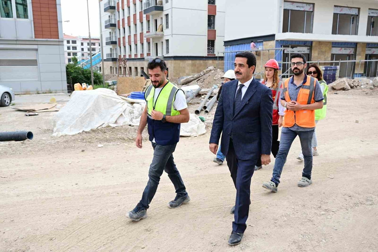 BAŞKAN TAŞKIN REZERV ALINANDA İNCELEMEDE BULUNDU