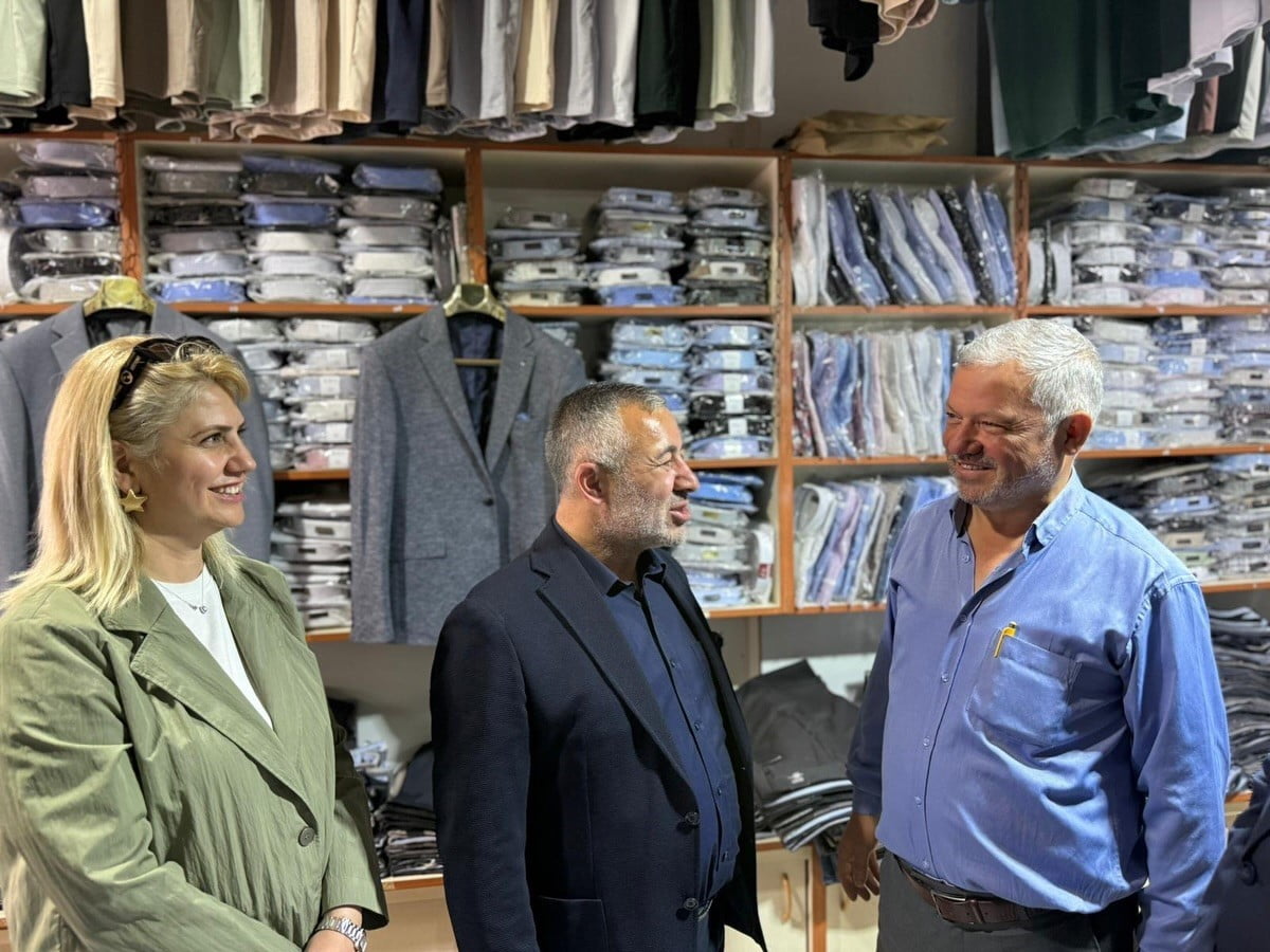 BAŞKAN YILDIRIM’DAN ESNAFLA SICAK TEMAS