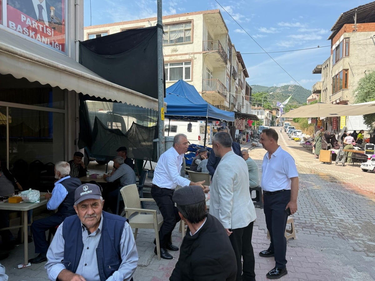 BAŞKAN YILDIRIM VATANDAŞ VE ESNAFLA BULUŞTU