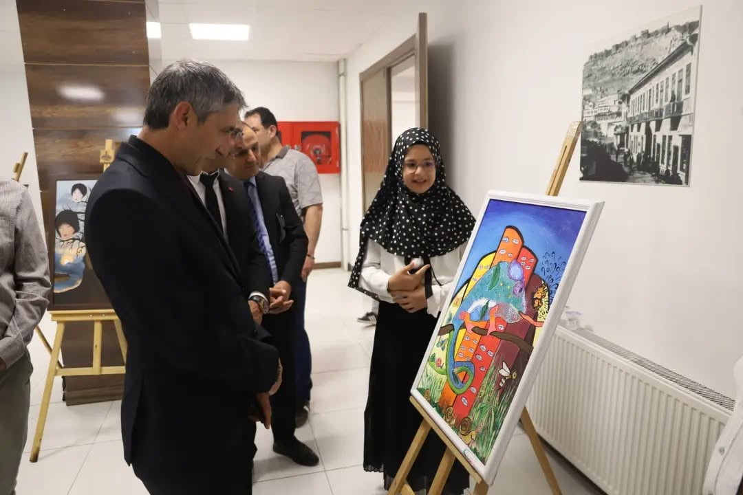 BAYBURT BİLSEM ÖĞRENCİLERİNDEN YIL SONU SERGİSİ
