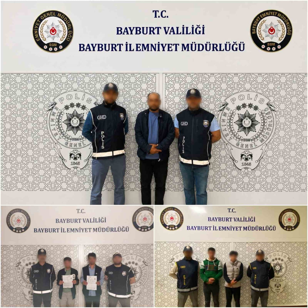 BAYBURT’TA DÜZENSİZ GÖÇLE MÜCADELE: 5 GÖÇMEN, 4 ORGANİZATÖR YAKALANDI