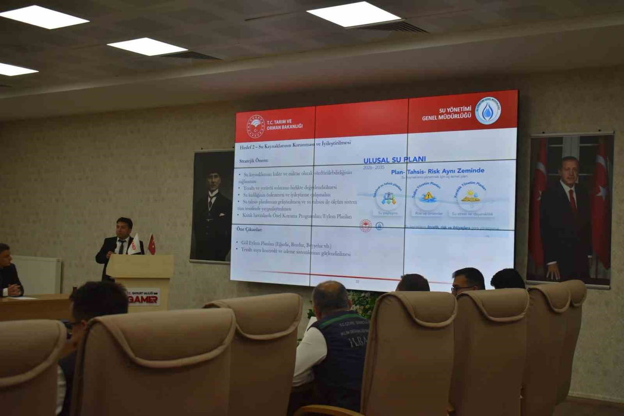 BAYBURT’TA İL SU KURULU TOPLANTISI GERÇEKLEŞTİRİLDİ