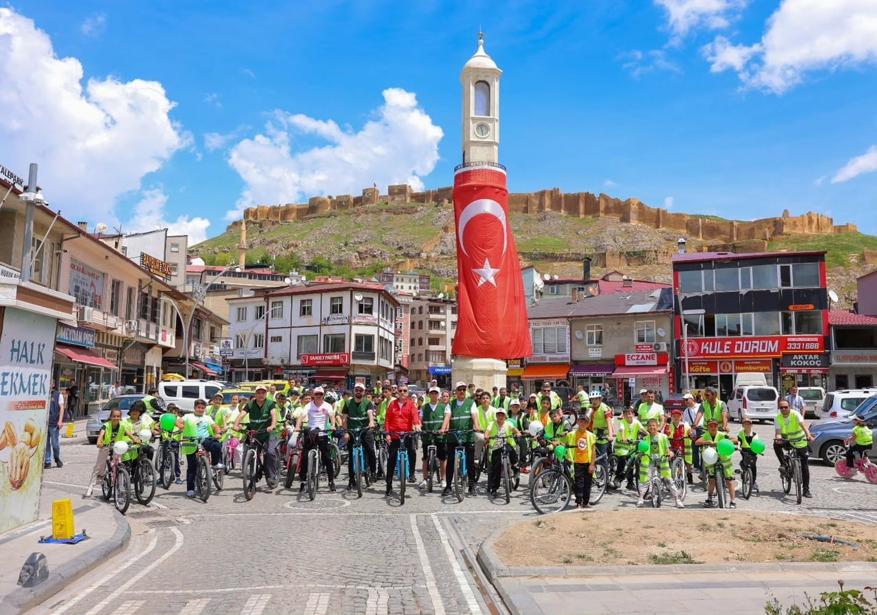 BAYBURT’TA SAĞLIKLI YAŞAM İÇİN PEDALLAR ÇEVRİLDİ