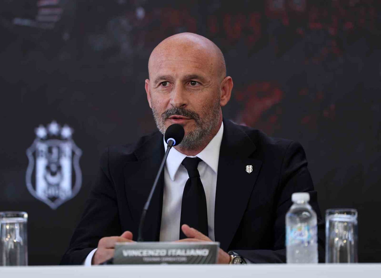 BEŞİKTAŞ'IN YENİ TEKNİK DİREKTÖRÜ VİNCENZO ITALİANO, AÇIKLAMALARDA BULUNDU