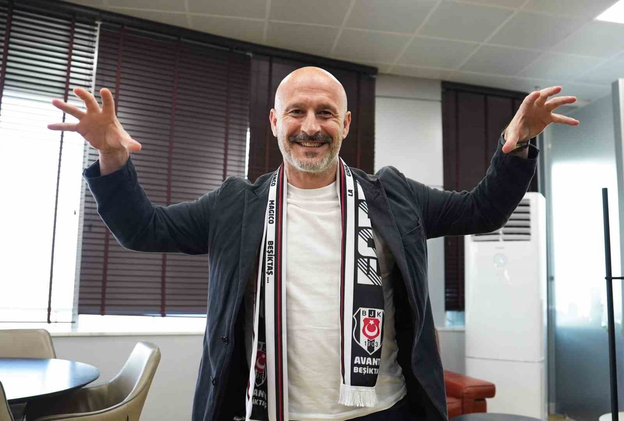 BEŞİKTAŞ, DÜN İSTANBUL’A GETİRDİĞİ İTALYAN TEKNİK ADAM VİNCENZO ITALİANO İLE 2 YILLIK SÖZLEŞME...