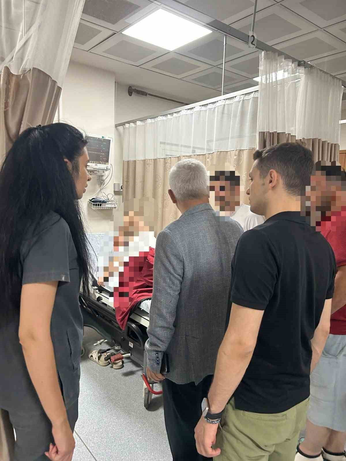 BEŞKONAK KÖPRÜLÜ KANYONDA YAŞANAN ZEHİRLENME VAKASININ ARDINDAN TEDAVİ GÖREN VATANDAŞLARI ZİYARET...