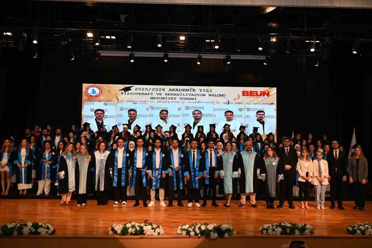 BEUN’DA GELECEĞİN HEMŞİRELERİ, FİZYOTERAPİSTLERİ VE SOSYAL HİZMET UZMANLARI MEZUN OLDU