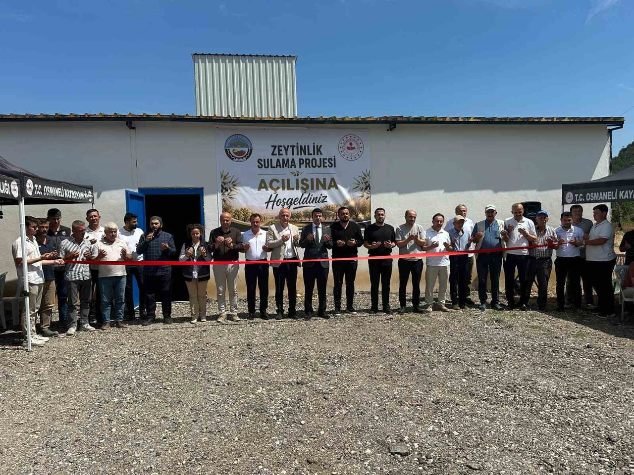 BİLECİK’TE 27 MİLYON TL’LİK "SULAMA PROJESİ" TAMAMLANDI