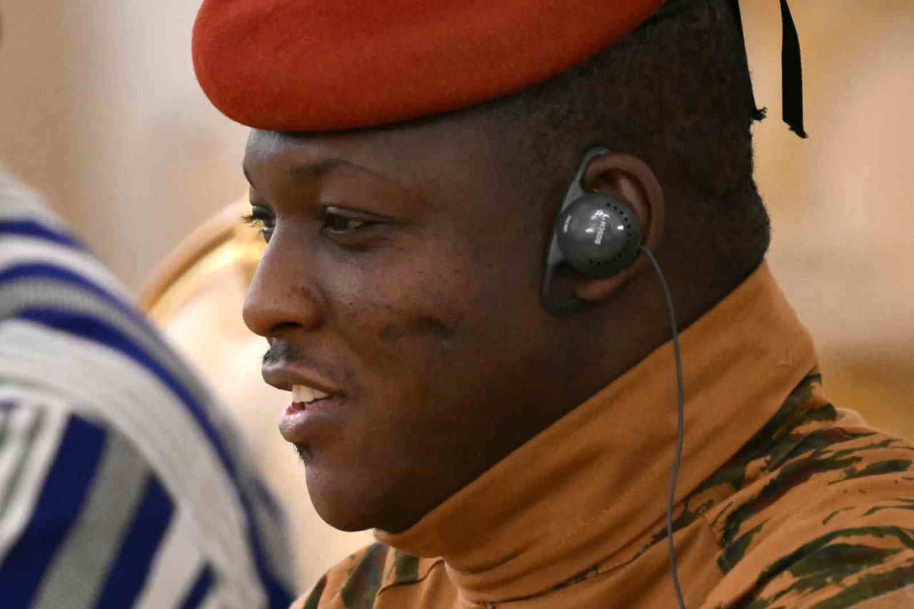 BURKİNA FASO LİDERİ İBRAHİM TRAORE (ARŞİV)