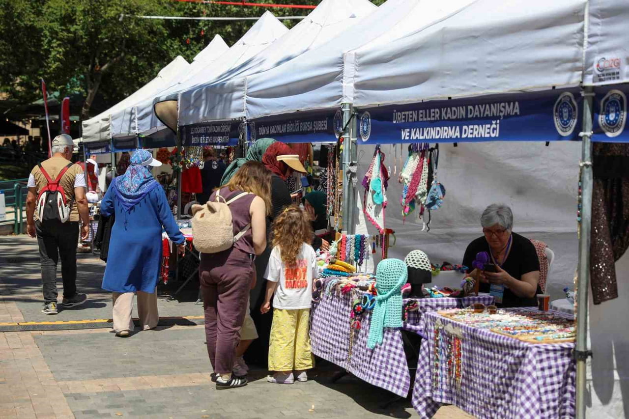 BURSA BÜYÜKŞEHİR BELEDİYESİ TARAFINDAN KADIN EMEĞİNİ DESTEKLEMEK VE KADIN ÜRETİCİLERİN...